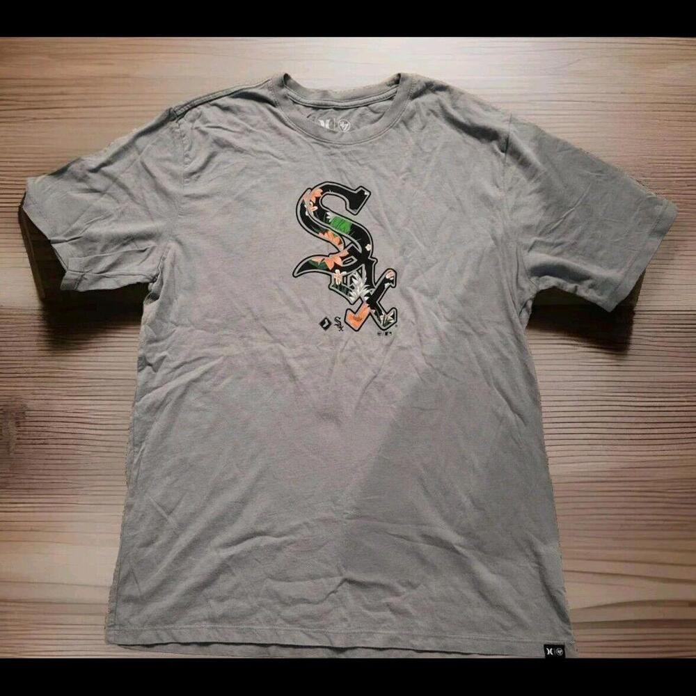 HurleyMen's Chicago White Sox Gray Graphic T-Shirt
